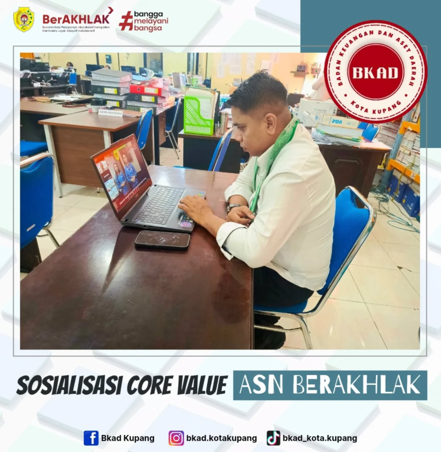 Sosialisasi Nilai-Nilai Dasar ASN BerAKHLAK